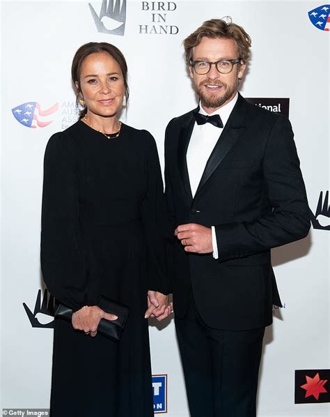 simon baker and his girlfriend.